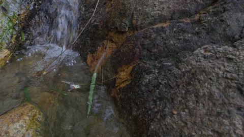 Water stream mountain Stock Footage 265002215