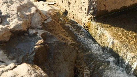 Water stream Stock-Fotos