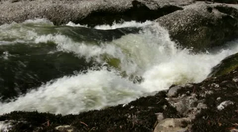 Water stream power Video stock 10847382