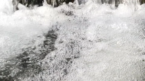 Water stream sound in Bubble Stock Footage 162648199