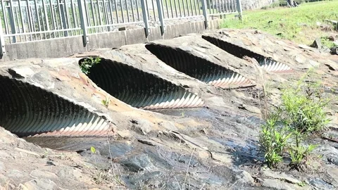 Water Stream in Sun Stock Footage 274573813