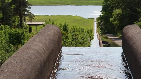 Water streaming outside Stock Footage 250476289