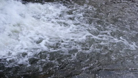 Water Streaming From A Waterfall Stock-Footage 149012582