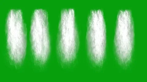 Water streams motion graphics with green background Stock Footage 154535753