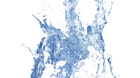 Water structure morphing with alpha matte Stock Footage 67554457