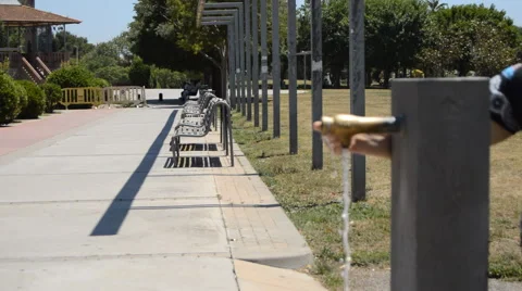 Water In Summer Stock Footage 52273785