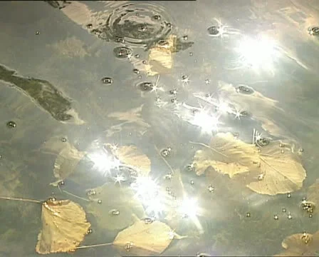 WATER sun reflections Stock-Footage 11144336