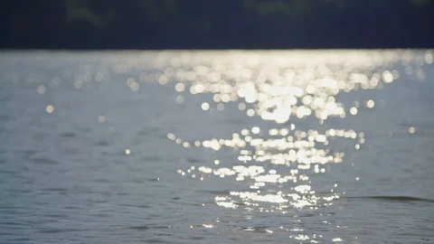 Water Sunlight Reflection Stock Footage 98301260