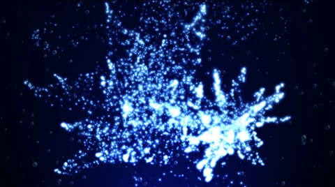  Water. Super Bubbles. Explosions Stock Footage 23118523