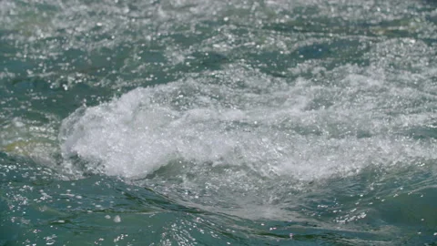 Water in super slow motion Stock Footage 143782707