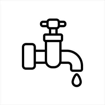 Water Supply Icon Stock Illustration