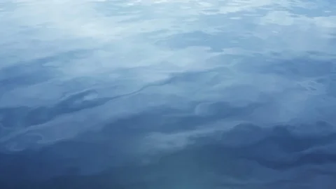 Water Surface 4k Blue Natural Background Sunny Ocean Relaxing Background Stock Footage 102339494