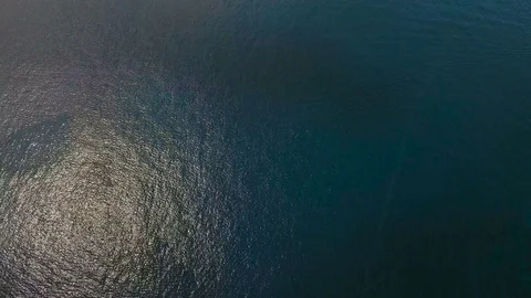 Water surface aerial view Stock Footage 70866823