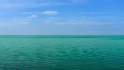 Water surface aerial view Stock Footage 288611557