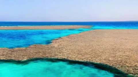 Water surface aerial view Stock Footage 288611694