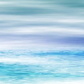 Water surface and sky 스톡 일러스트