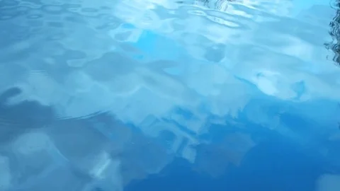 Water surface in autumn day Stock Footage 80865223