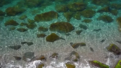 Water Surface back Stock Footage 64569070