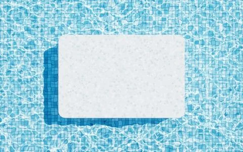 Water surface with caustic phenomenon, 3d rendering. Stock Illustration