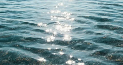 Water surface from up close. Deep dark water movements Stock Footage 199274795