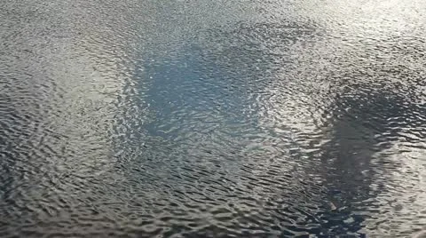 Water surface Stock Footage 12757560