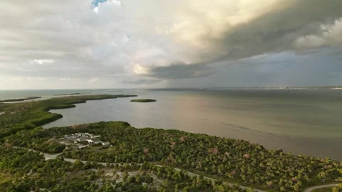 Water surface Video stock 318689756