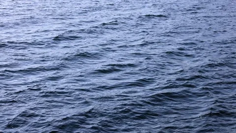 Water surface with high waves, Abstract background, Graphic elements, Mondsee, Stock Footage 302508863