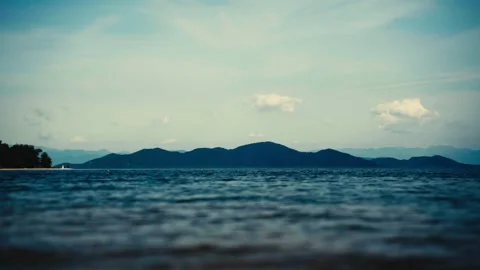 Water surface of the lake Stock Footage 241558927