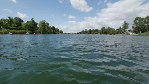 Water Surface Motion 4K Stock Footage 78940386