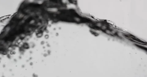 Water Surface In Motion With Waves Making Abstract Shapes Stock Footage 167384074