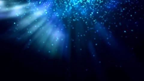 Water Surface Rays Looping Animation Stock Footage 73585901