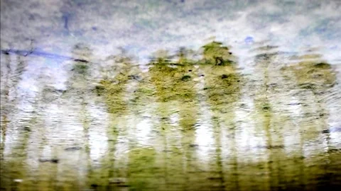 Water surface reflection Stock Footage 142299375