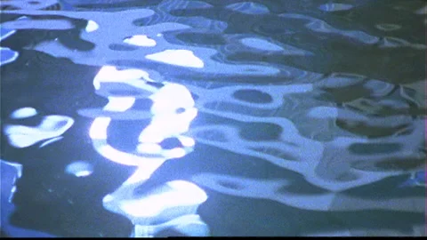 Water surface reflections bright and dark Stock Footage 145998105
