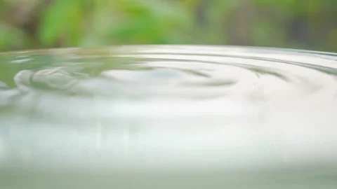 Water surface ripple bokeh background Stock Footage 146697784