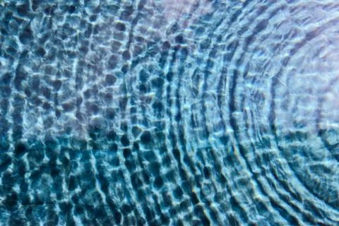 Water surface ripple. Stock Photos
