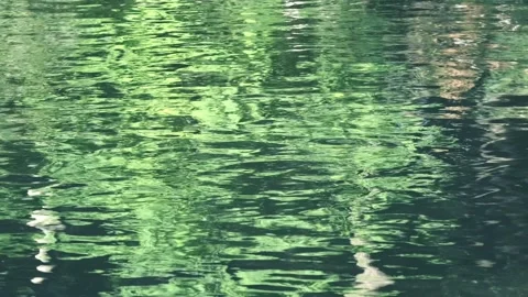 Water surface ripples - flowing water Stock Footage 258111953
