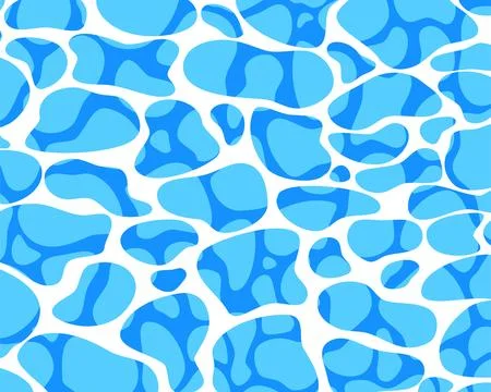 Water surface ripples texture background Illustrazione stock