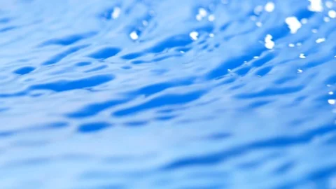 Water surface / ripples - wind Stockbeeldmateriaal 101362531