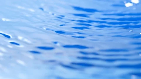 Water surface / ripples - wind Stockbeeldmateriaal 101362882