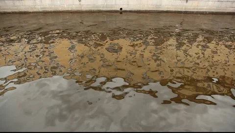 Water surface on the river Stock Footage 3930968