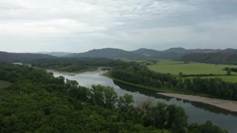 The water surface of the river 스톡 동영상 232871913