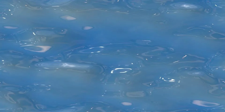 Water Surface Seamless Background Texture. 3d Stock Photos