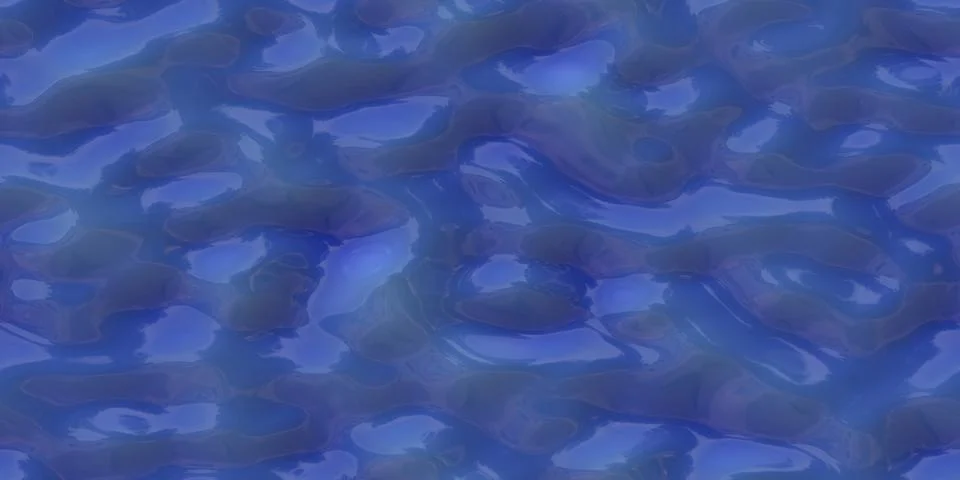 Water Surface Seamless Background Texture. 3d Stock Photos