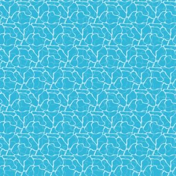 Water surface seamless texture pattern wallpaper design Stock Illustration