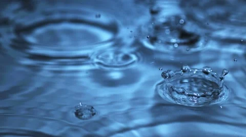 Water surface in slow motion - 06 - High Speed 1050 fps Stock-Footage 11612577