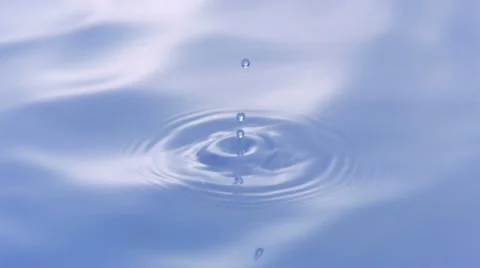 Water surface, Slow Motion Stock Footage 10862975