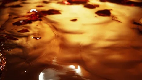 Water surface. Slow Motion. Stock Footage 72852429