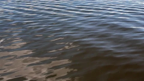 Water surface with small riptide waves Stock Footage 199410205