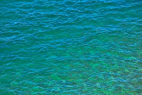 Water surface with small waves Stock Photos