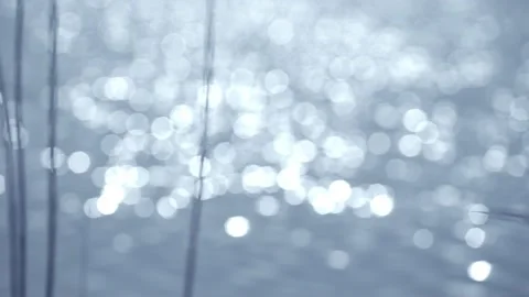 Water surface sparkle - dream light class Stock-Footage 234247311